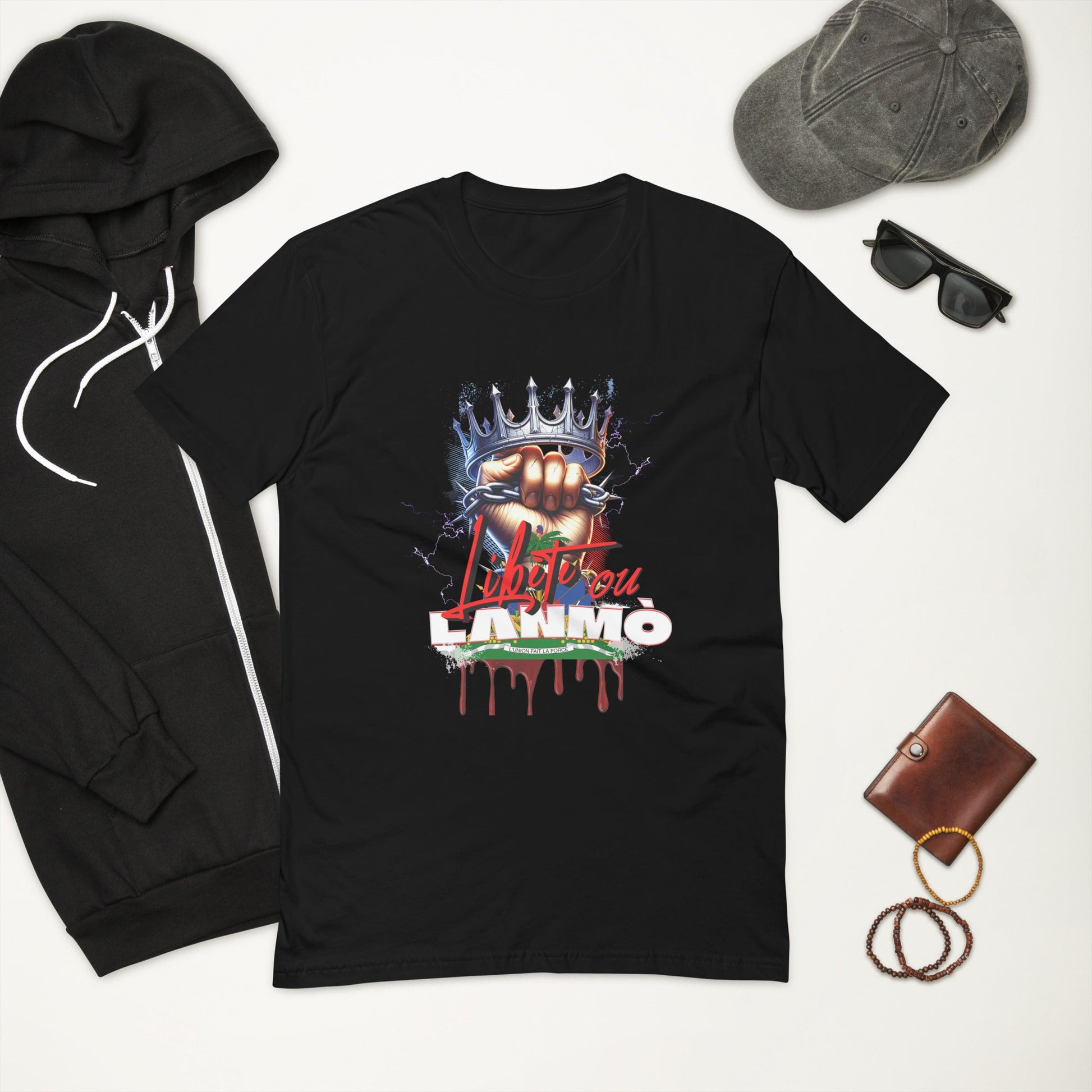 Libète ou Lanmò T-shirt - DJENEZIS ARTWEAR