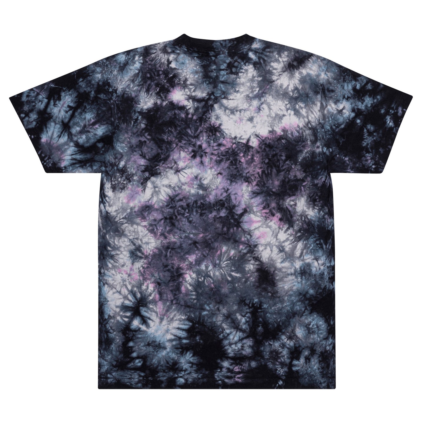 Oversized tie-dye embroidered tee- Big Hug - DJENEZIS ARTWEAR