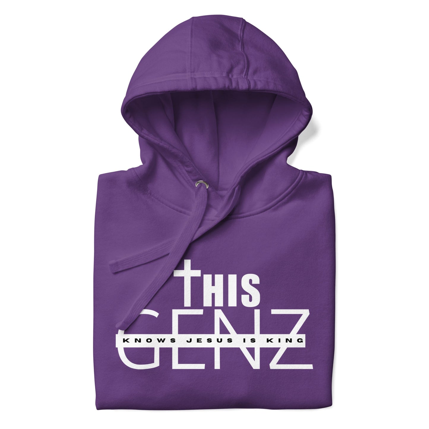 This Genz knows Jesus is King - Unisex Hoodie - DJENEZIS ARTWEAR