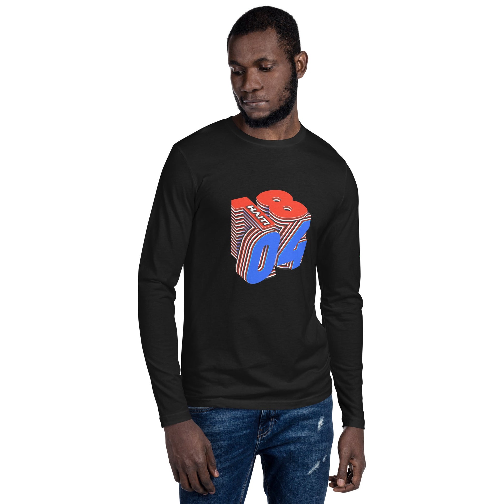 1804 Long Sleeve Fitted Crew - DJENEZIS ARTWEAR