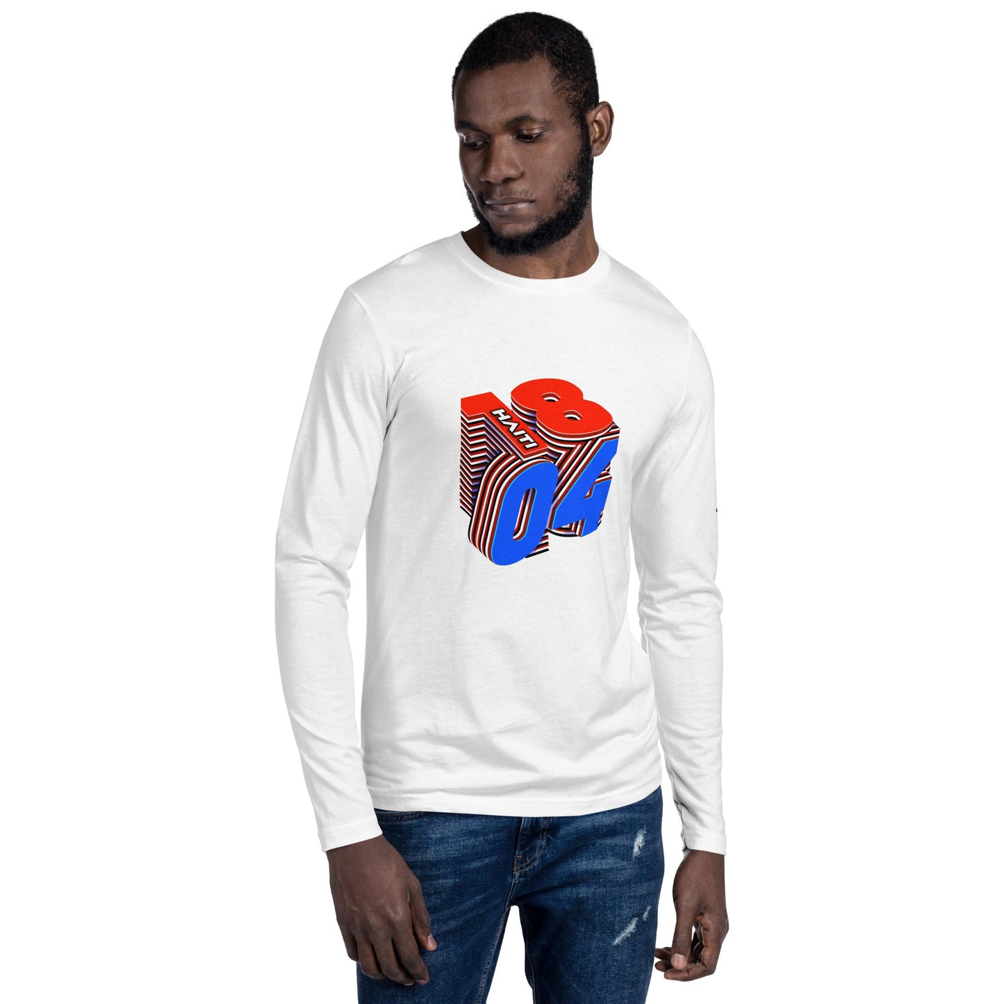 1804 Long Sleeve Fitted Crew - DJENEZIS ARTWEAR