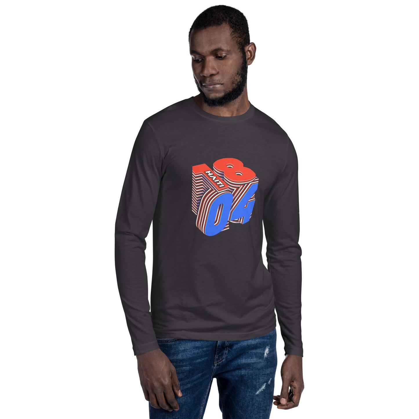 1804 Long Sleeve Fitted Crew - DJENEZIS ARTWEAR