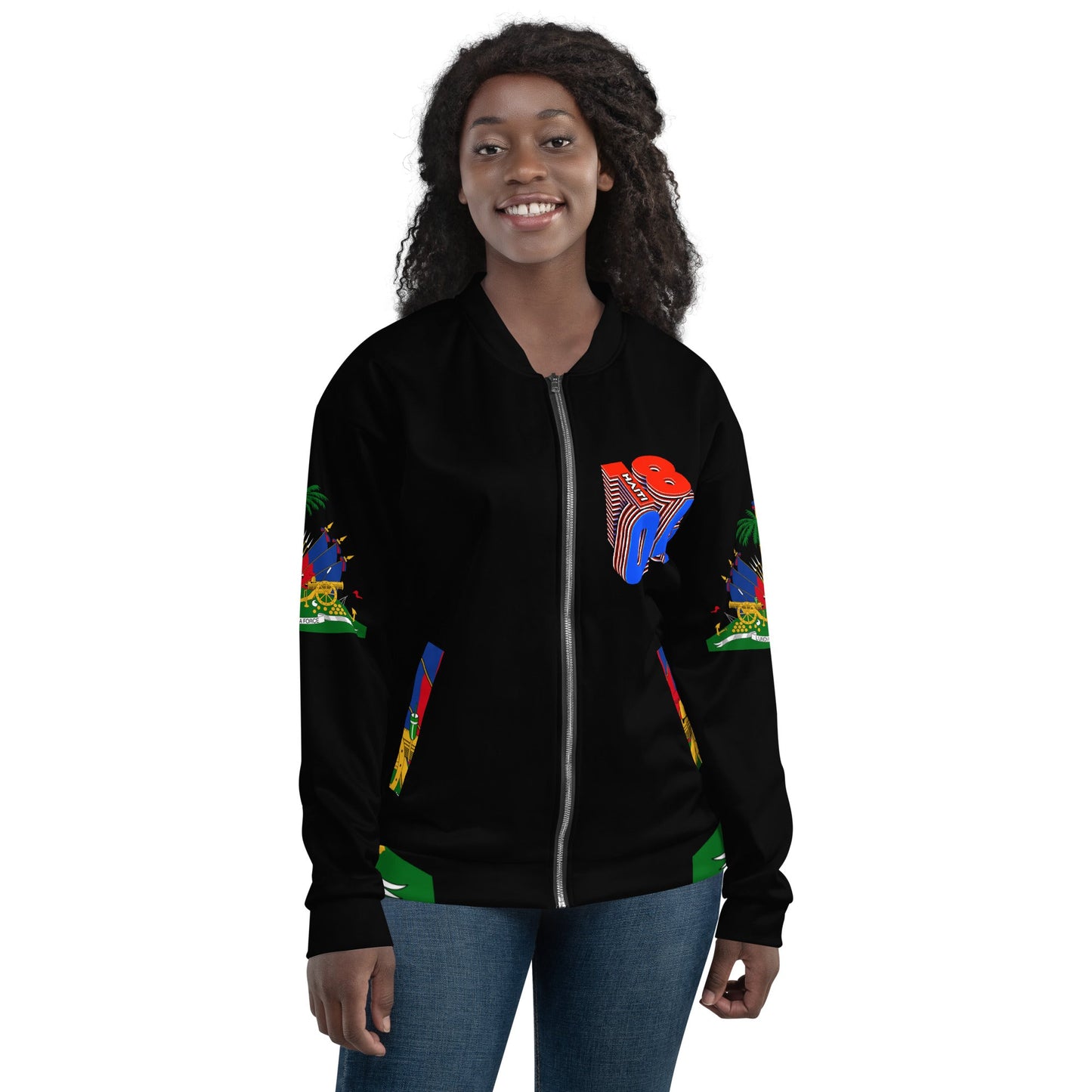 1804 Unisex Bomber Jacket - DJENEZIS ARTWEAR