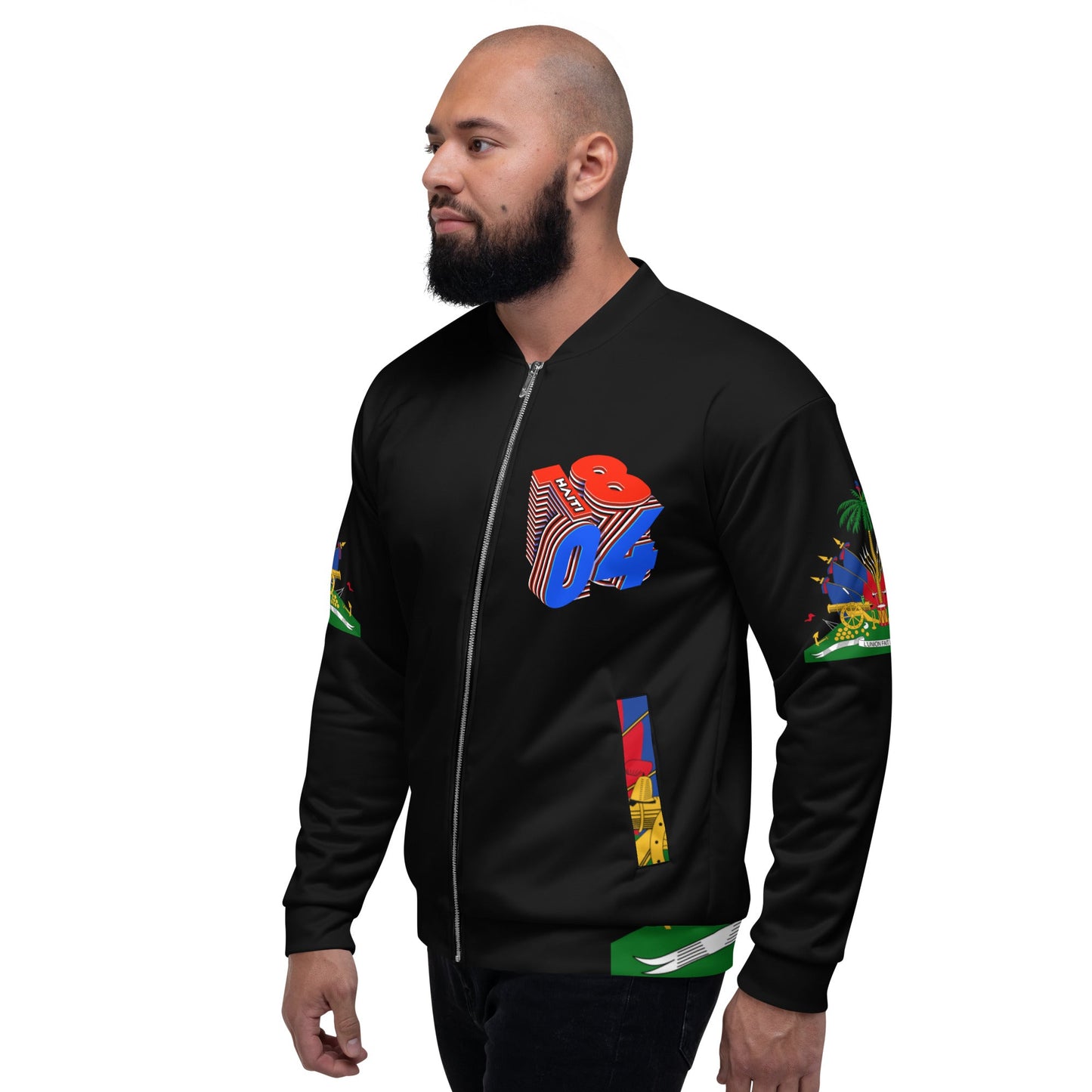 1804 Unisex Bomber Jacket - DJENEZIS ARTWEAR