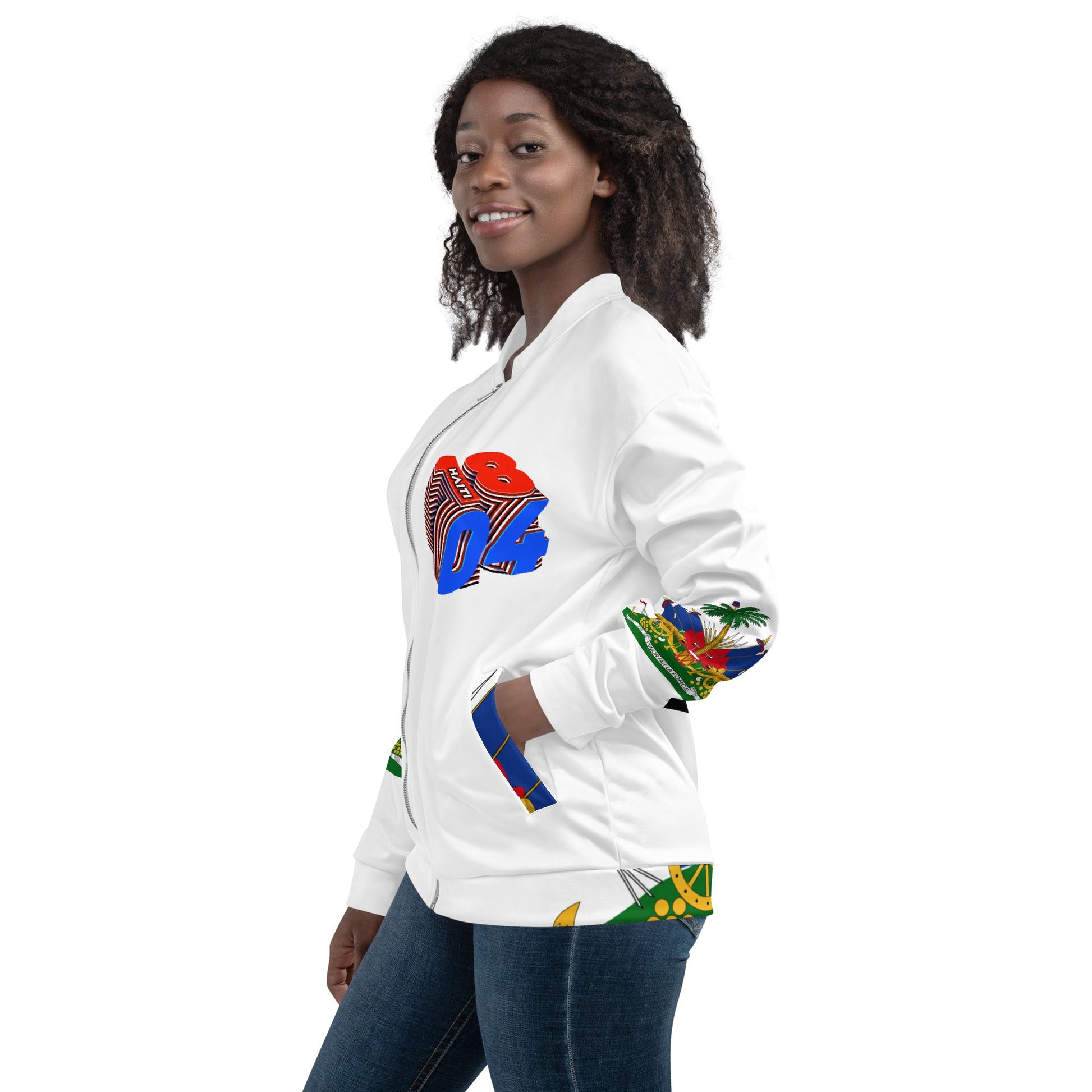 1804 Unisex Bomber Jacket - DJENEZIS ARTWEAR