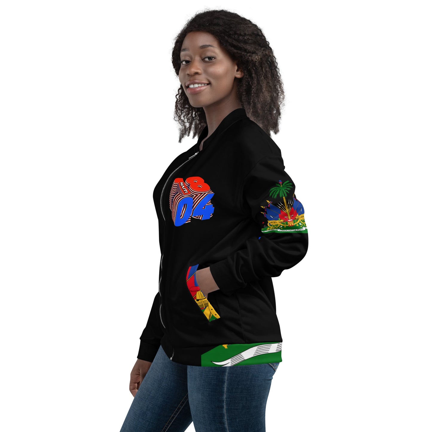 1804 Unisex Bomber Jacket - DJENEZIS ARTWEAR