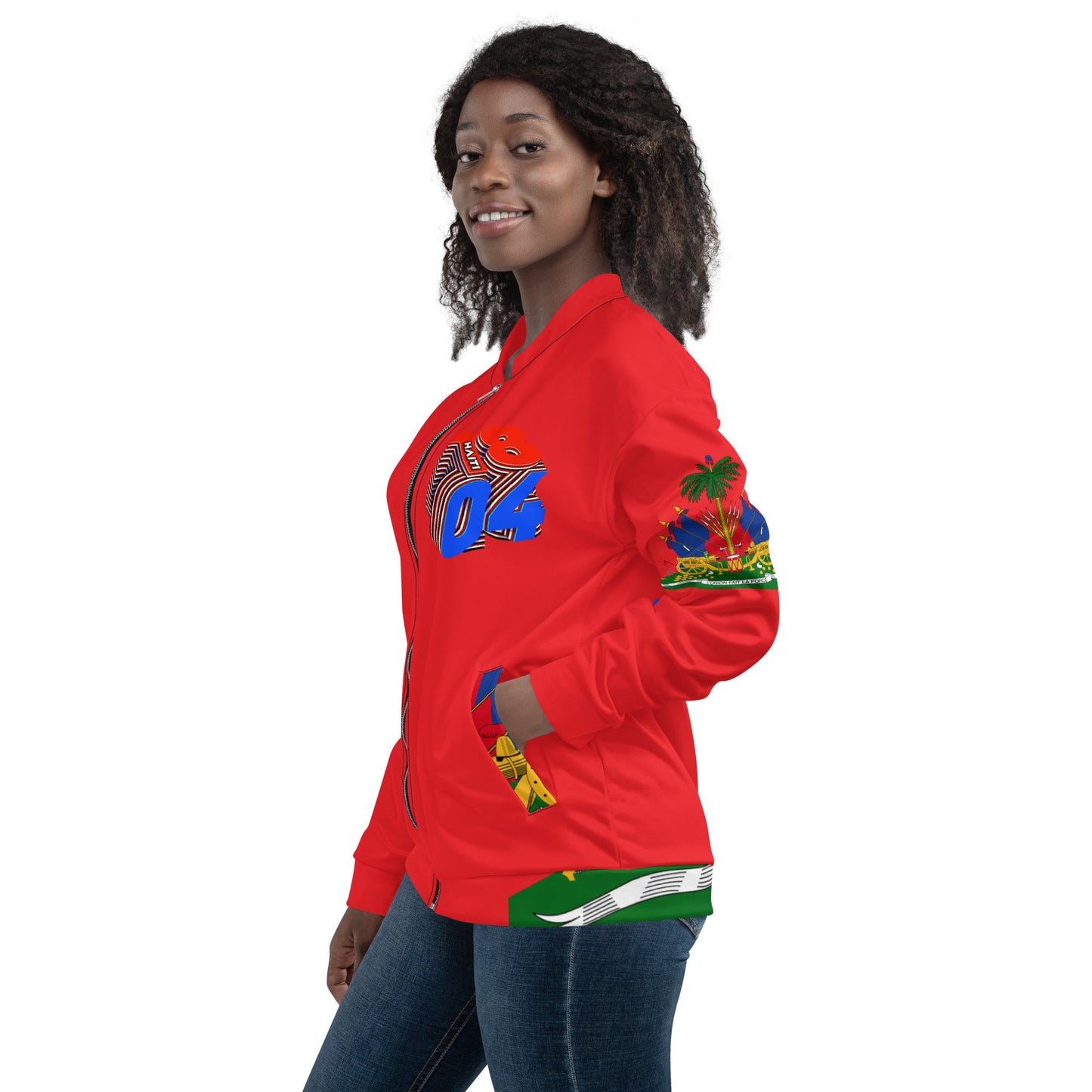 1804 Unisex Bomber Jacket - DJENEZIS ARTWEAR