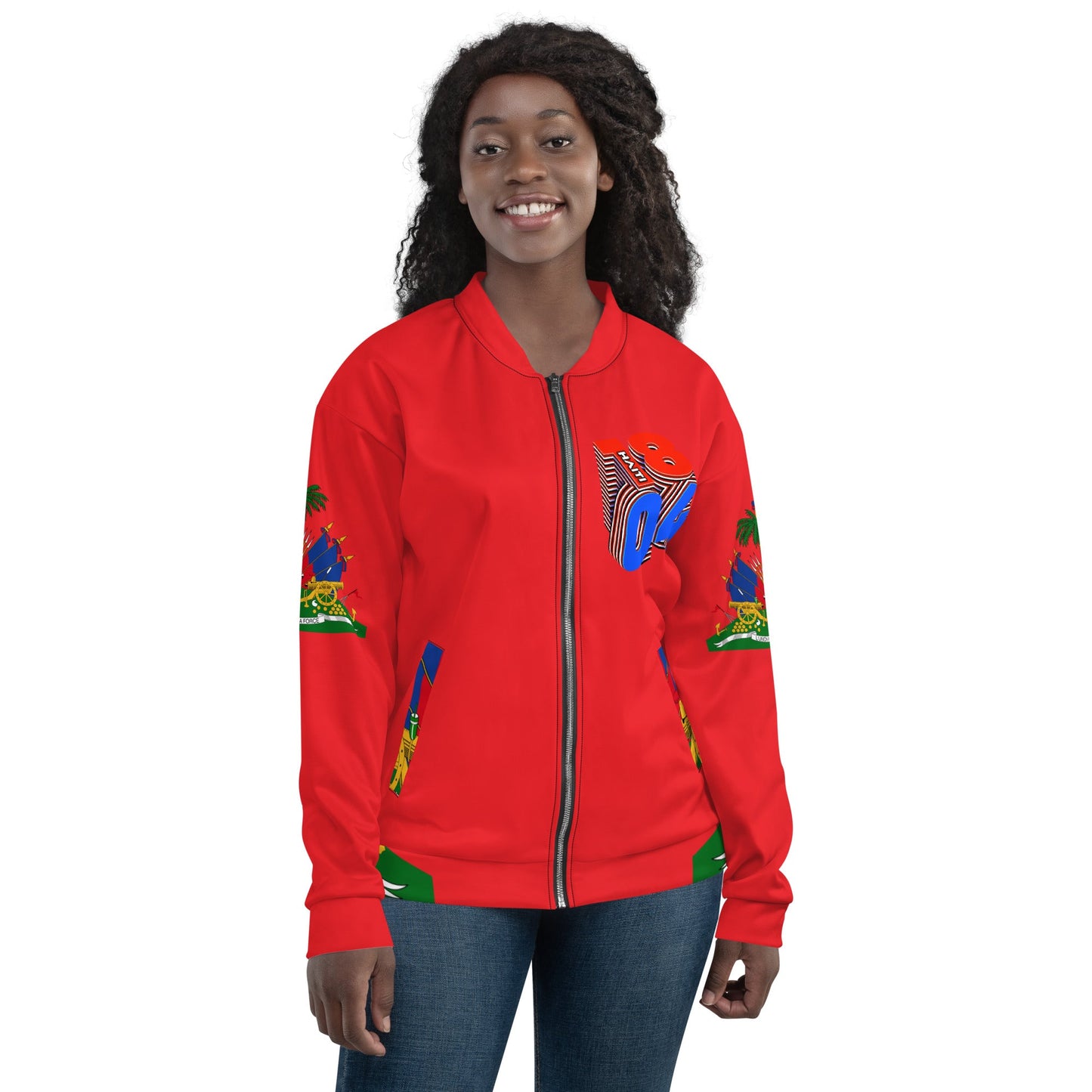 1804 Unisex Bomber Jacket - DJENEZIS ARTWEAR