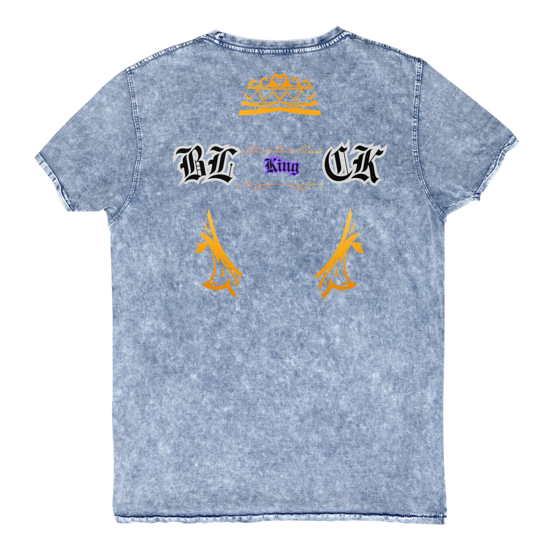 B.L.A.C.K KING - Denim T-Shirt - DJENEZIS ARTWEAR