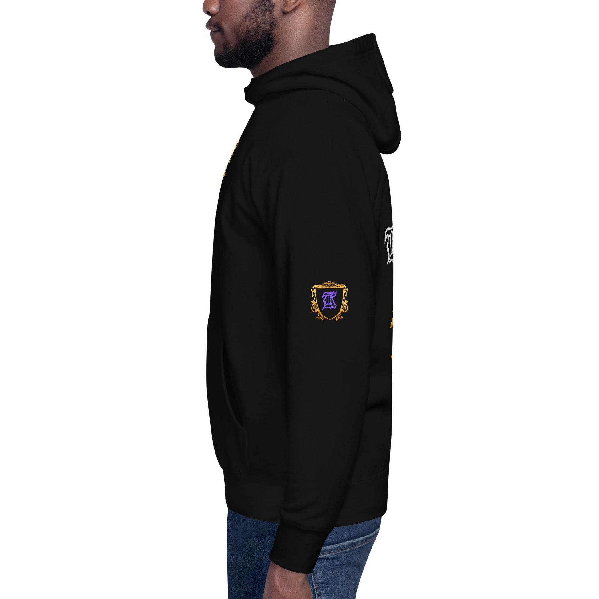 B.LA.C.K. KING - Hoodie - DJENEZIS ARTWEAR