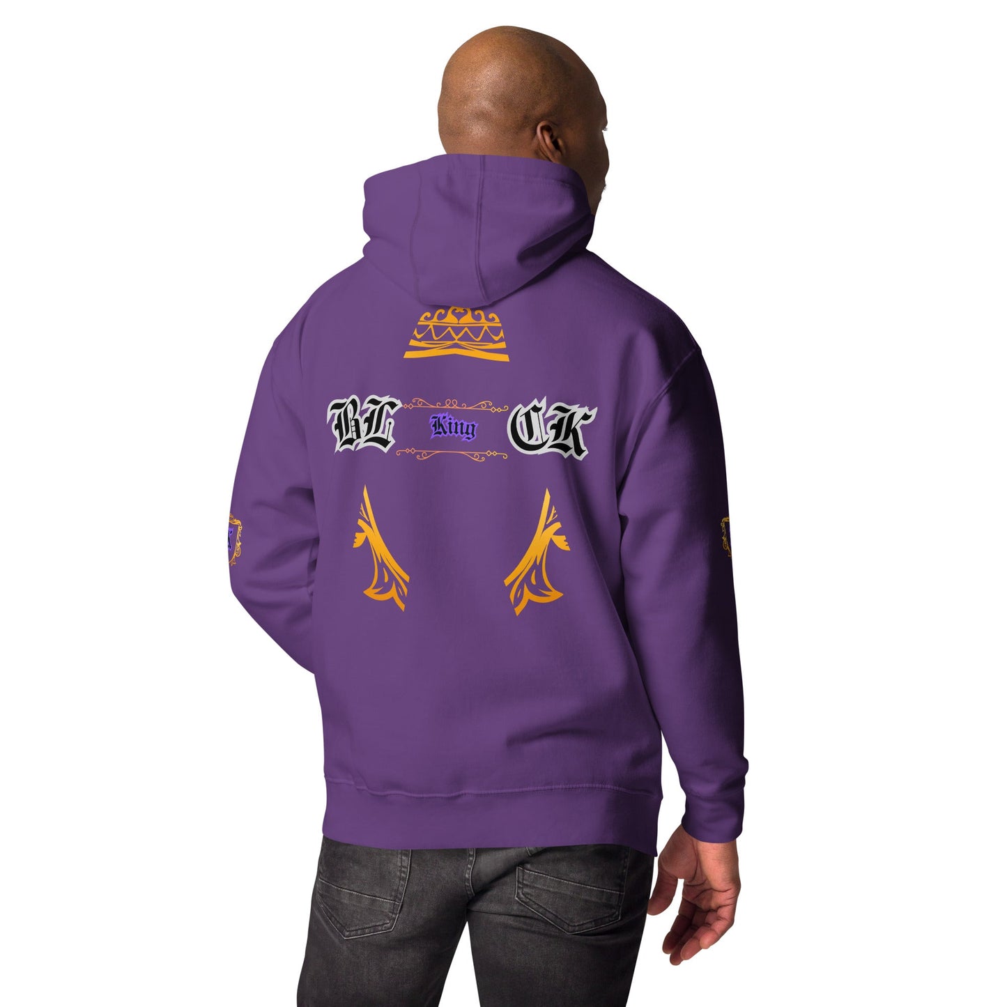 B.LA.C.K. KING - Hoodie - DJENEZIS ARTWEAR