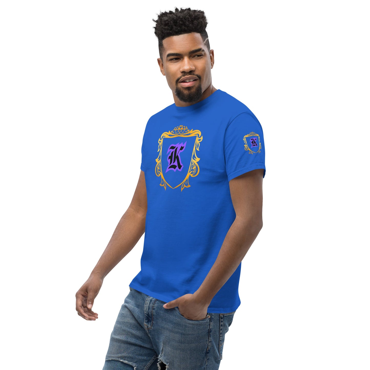 B.L.A.C.K KING - Men's classic tee - DJENEZIS ARTWEAR