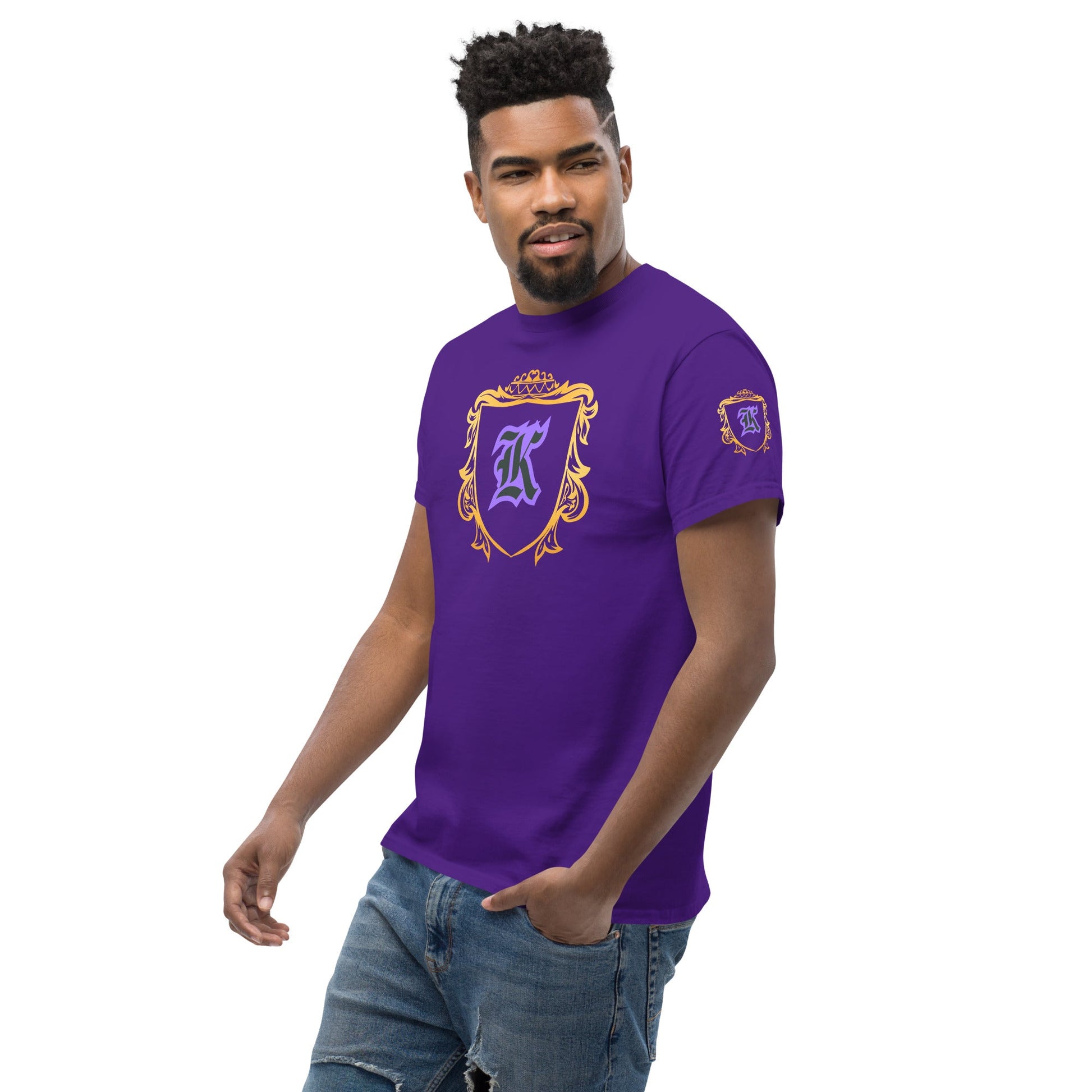 B.L.A.C.K KING - Men's classic tee - DJENEZIS ARTWEAR