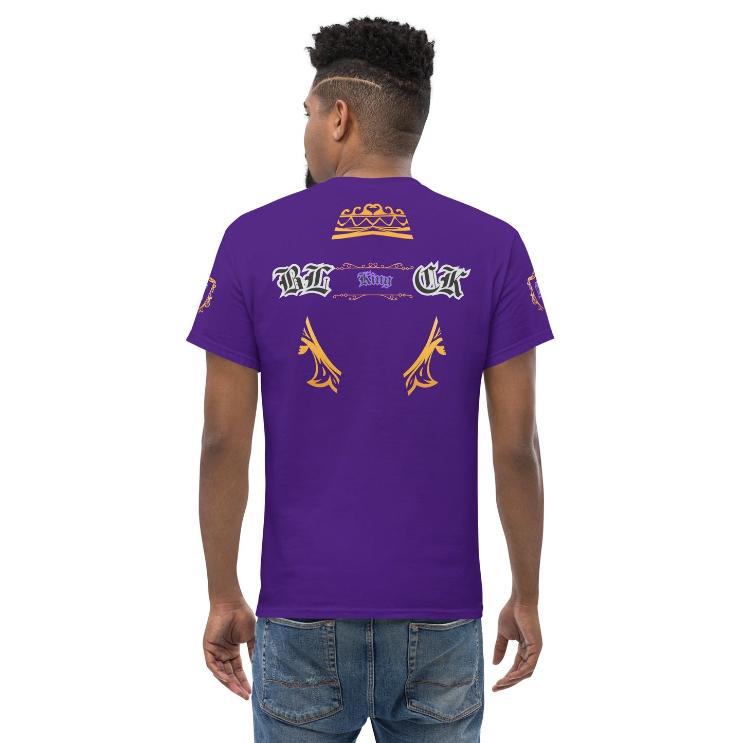 B.L.A.C.K KING - Men's classic tee - DJENEZIS ARTWEAR