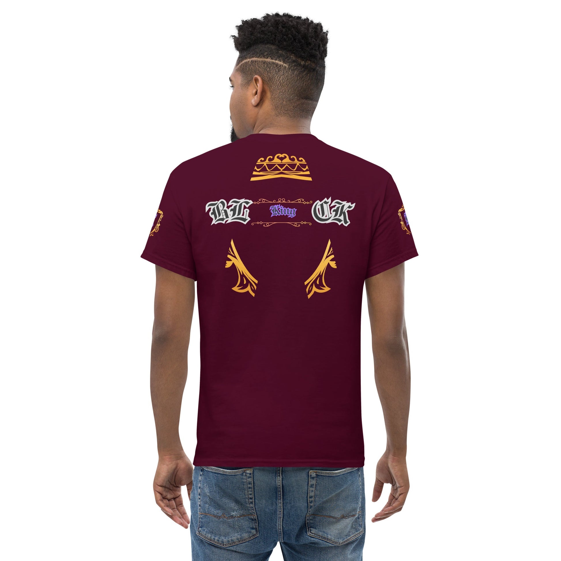 B.L.A.C.K KING - Men's classic tee - DJENEZIS ARTWEAR