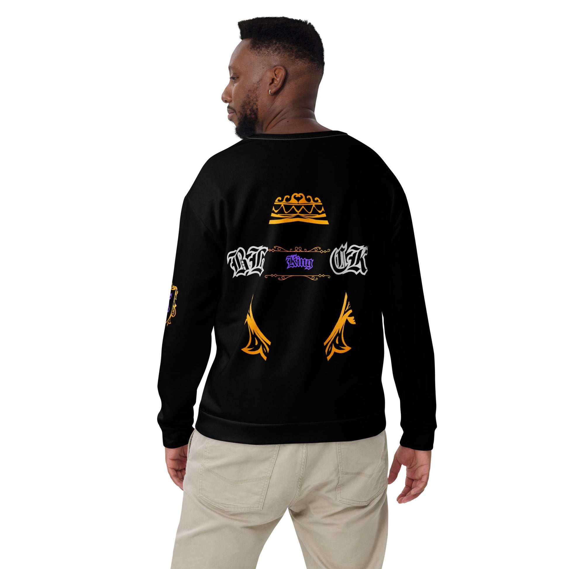 B.L.A.C.K KING - Sweatshirt - DJENEZIS ARTWEAR