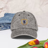 B.L.A.C.K KING - Vintage Cotton Twill Cap - DJENEZIS ARTWEAR