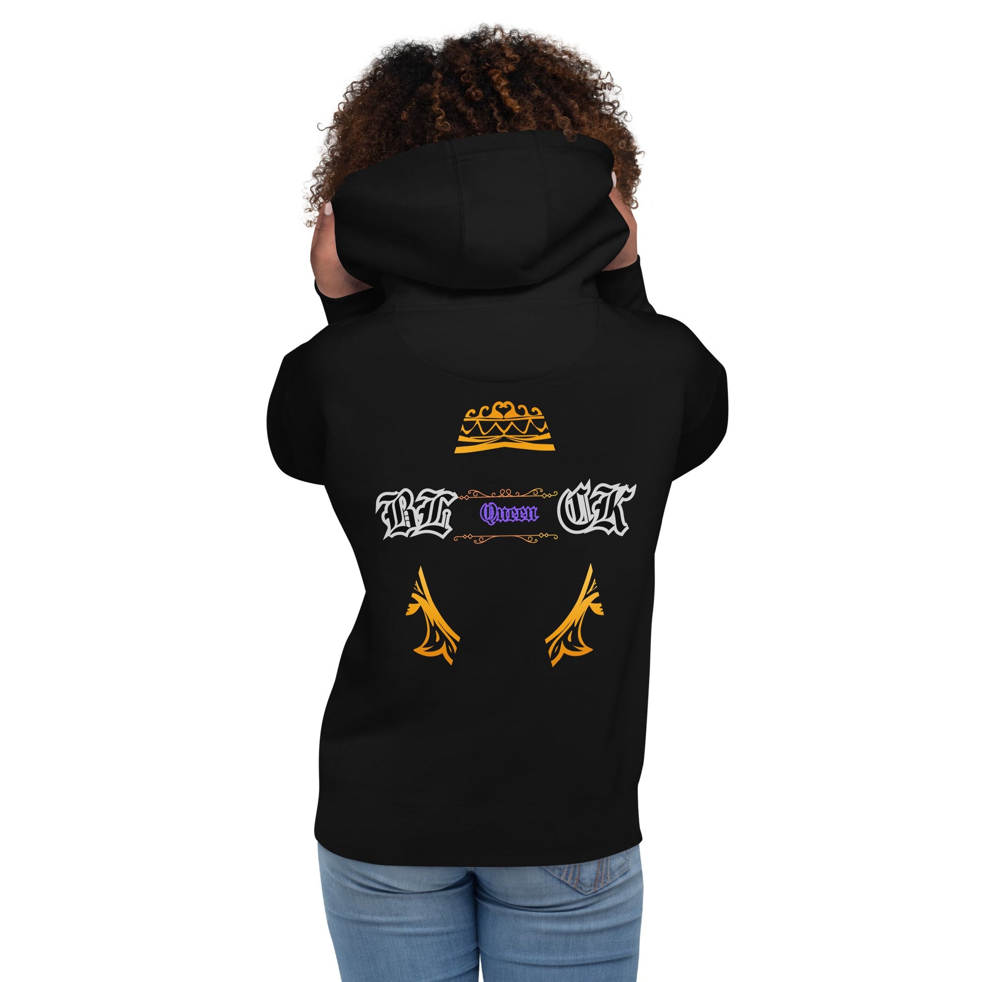 B.L.A.C.K. QUEEN - Hoodie - DJENEZIS ARTWEAR