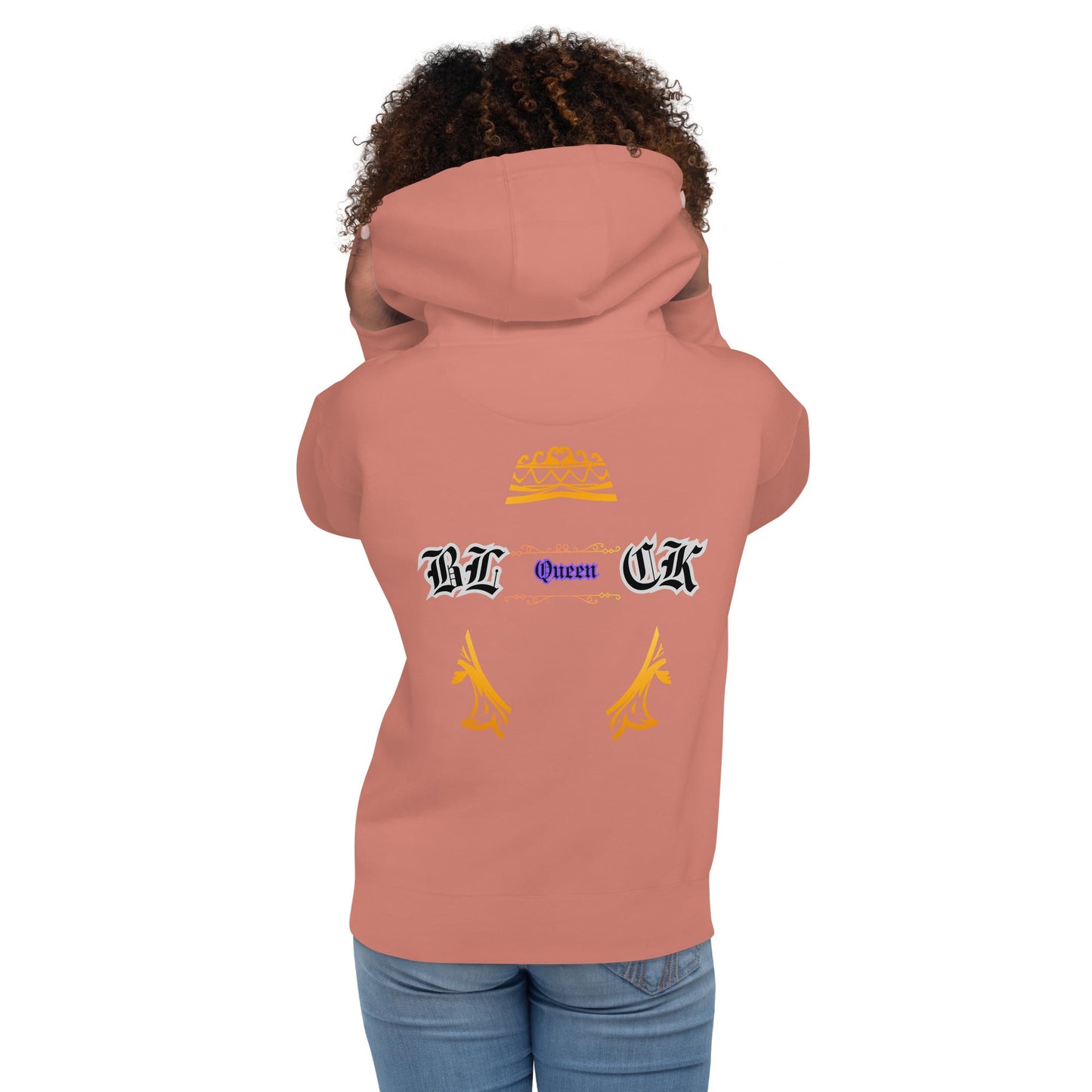 B.L.A.C.K. QUEEN - Hoodie - DJENEZIS ARTWEAR