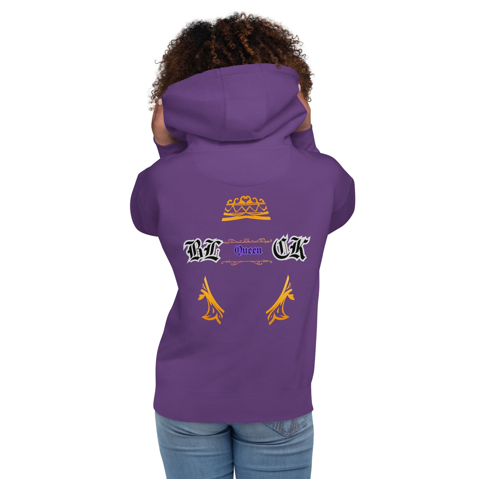 B.L.A.C.K. QUEEN - Hoodie - DJENEZIS ARTWEAR