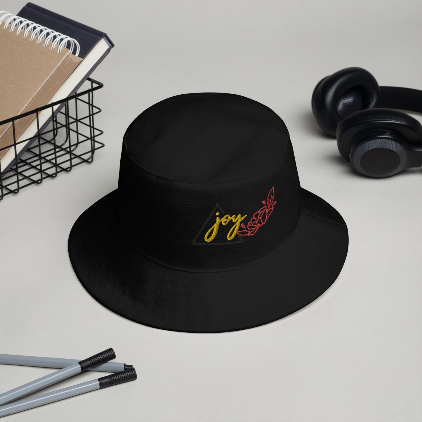 Bucket Hat-Joy - DJENEZIS ARTWEAR