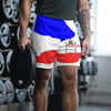 First Black Republic Men&#39;s Recycled Athletic Shorts - DJENEZIS ARTWEAR