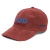 God is powerful - Vintage corduroy cap - DJENEZIS ARTWEAR