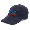 God is powerful - Vintage corduroy cap - DJENEZIS ARTWEAR