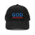 God is powerful - Vintage corduroy cap - DJENEZIS ARTWEAR