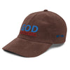 God is powerful - Vintage corduroy cap - DJENEZIS ARTWEAR