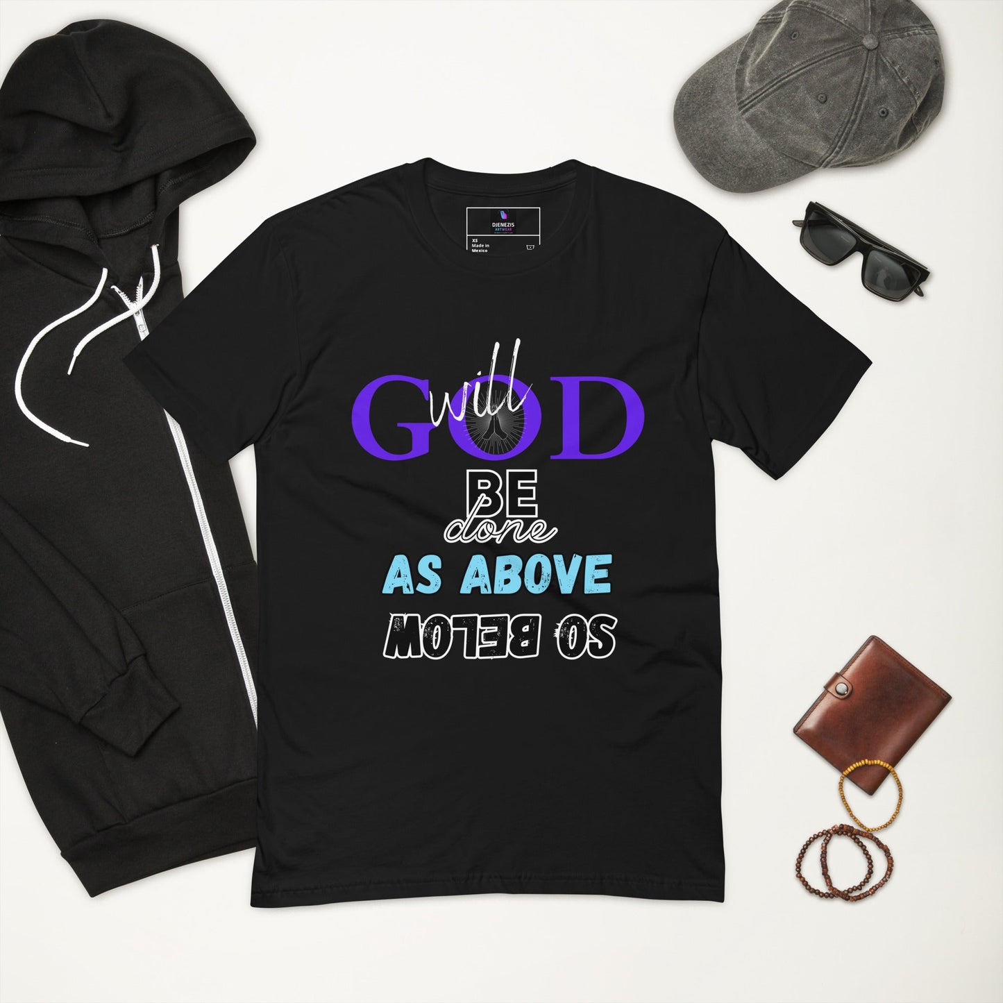 God will be done - Short Sleeve T-shirt - DJENEZIS ARTWEAR