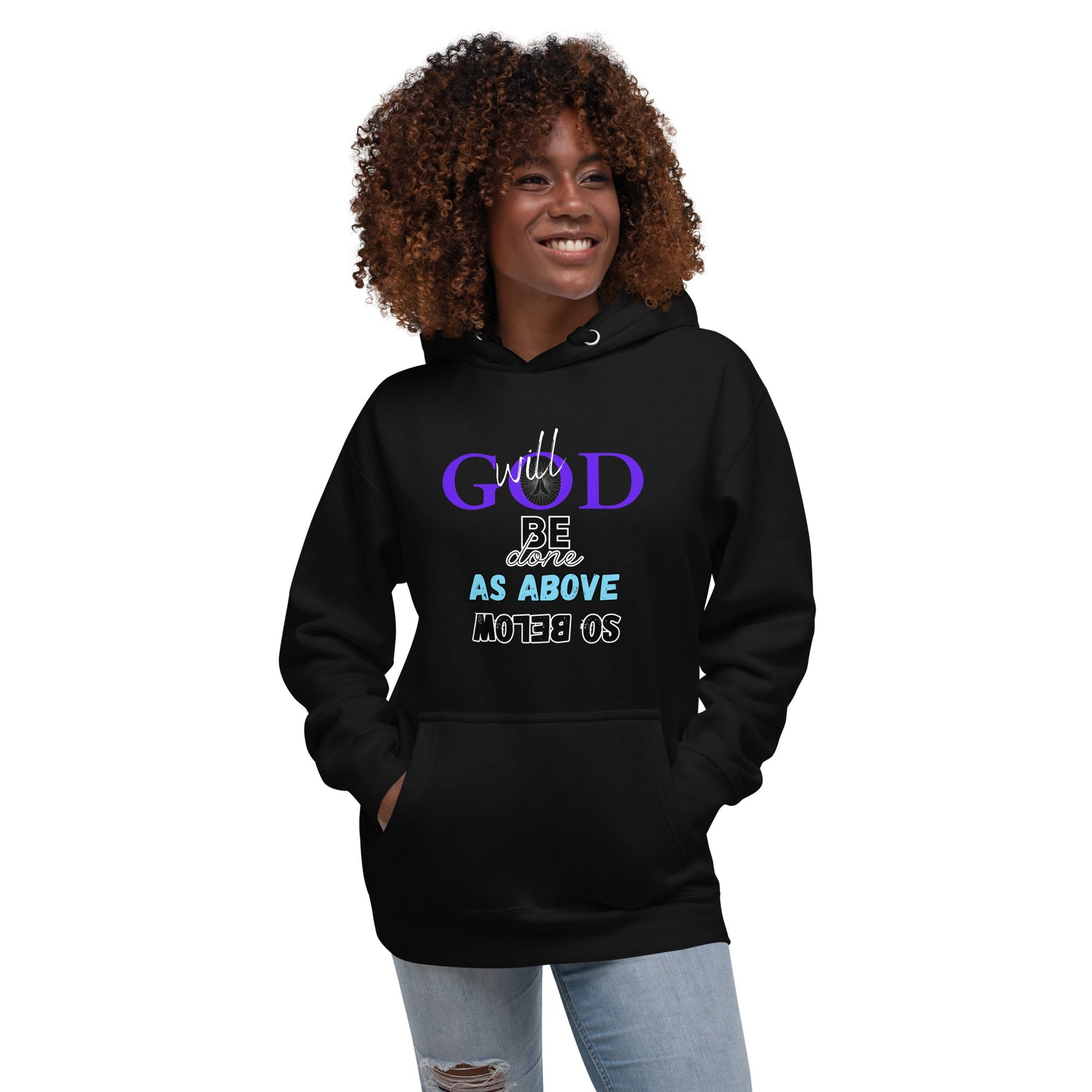 God will be done - Unisex Hoodie - DJENEZIS ARTWEAR