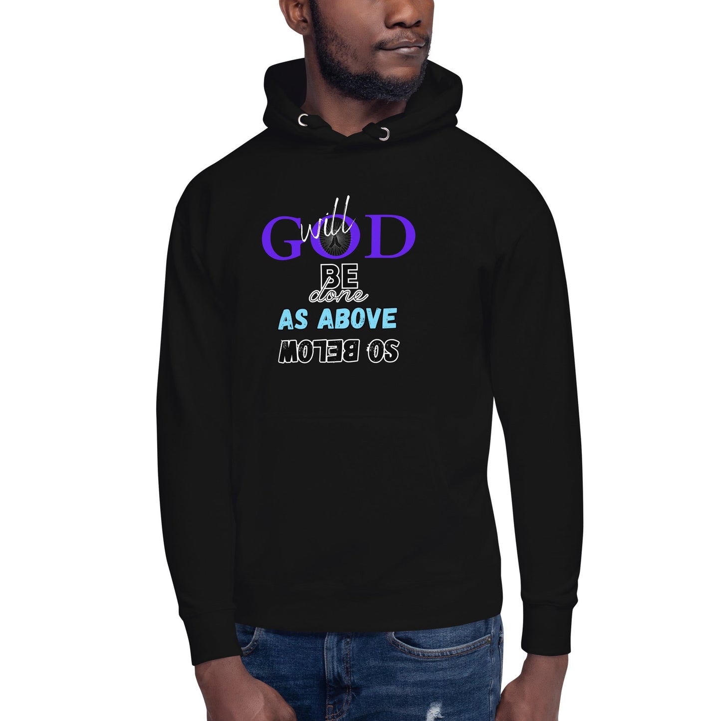 God will be done - Unisex Hoodie - DJENEZIS ARTWEAR