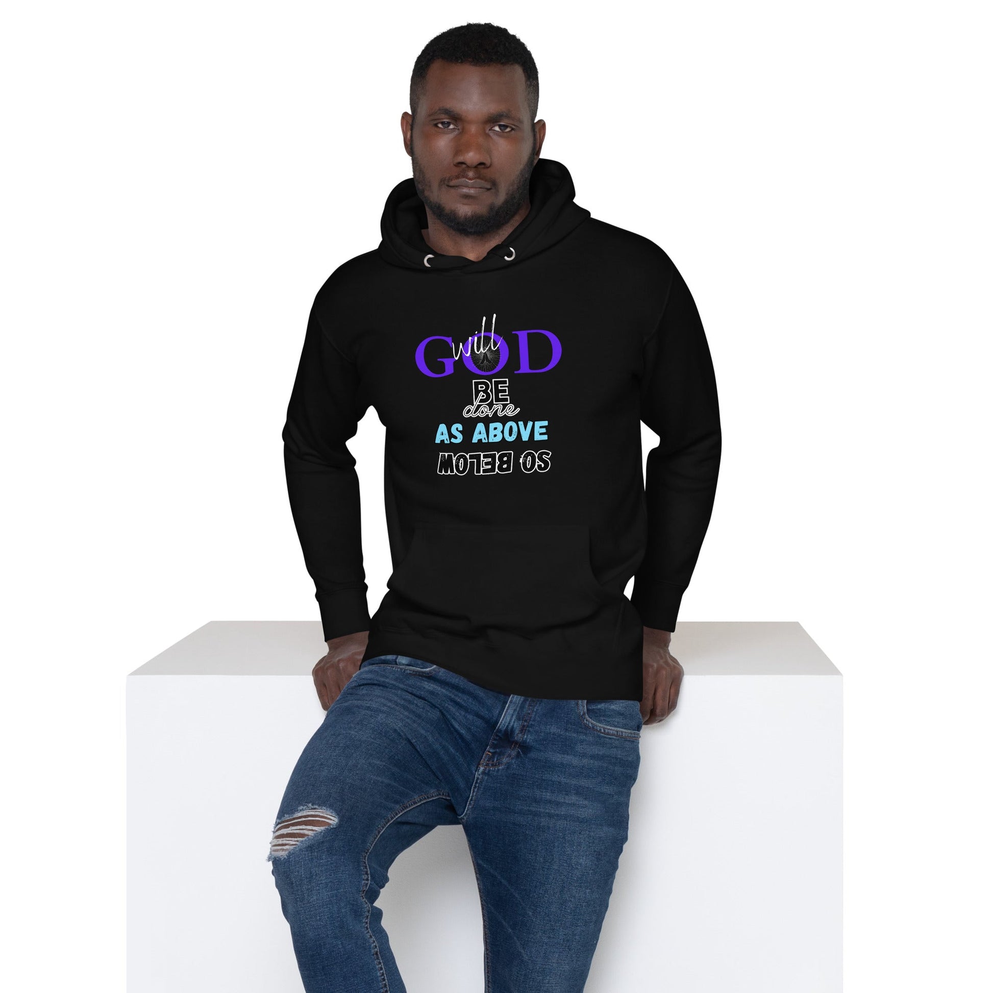 God will be done - Unisex Hoodie - DJENEZIS ARTWEAR