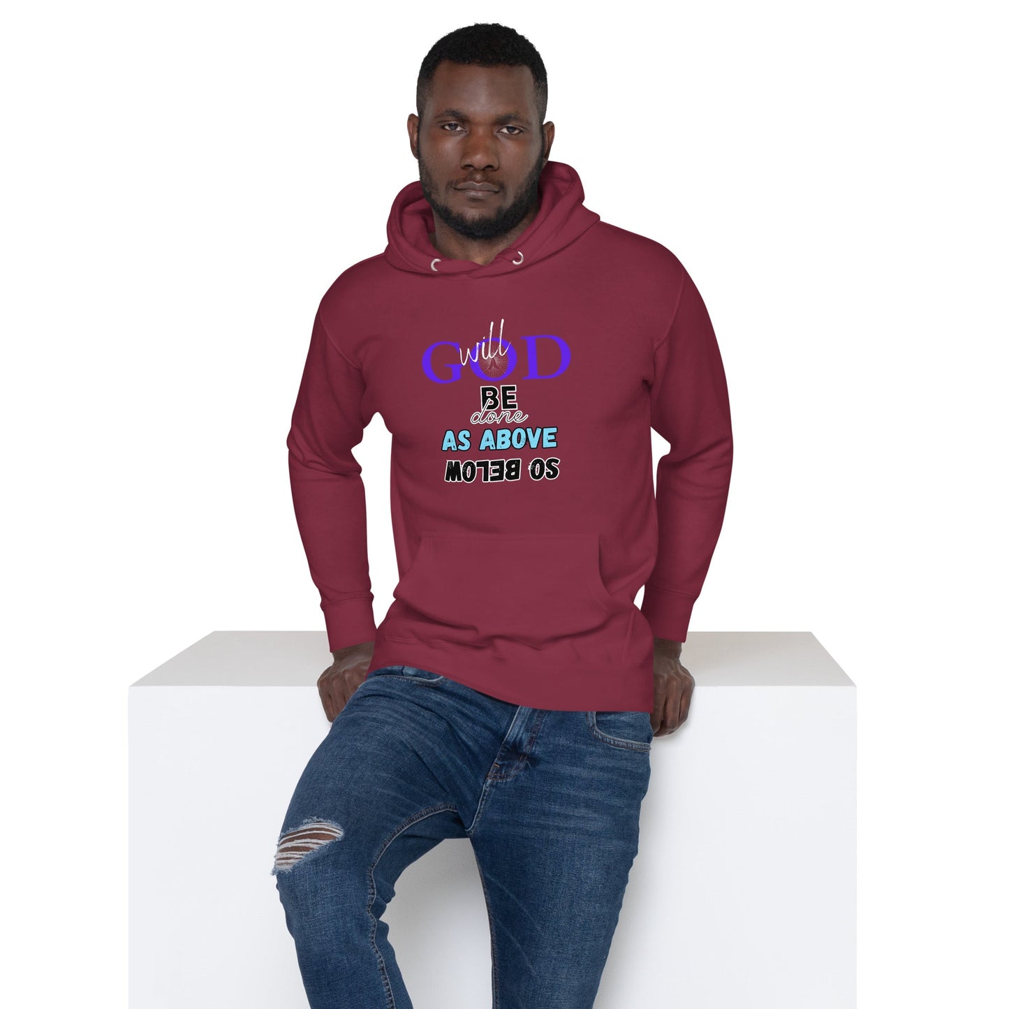 God will be done - Unisex Hoodie - DJENEZIS ARTWEAR