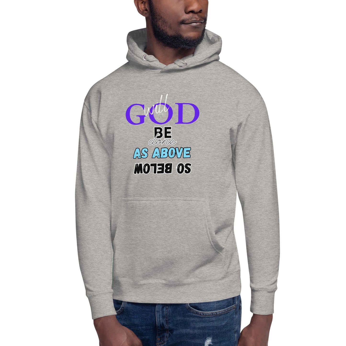 God will be done - Unisex Hoodie - DJENEZIS ARTWEAR