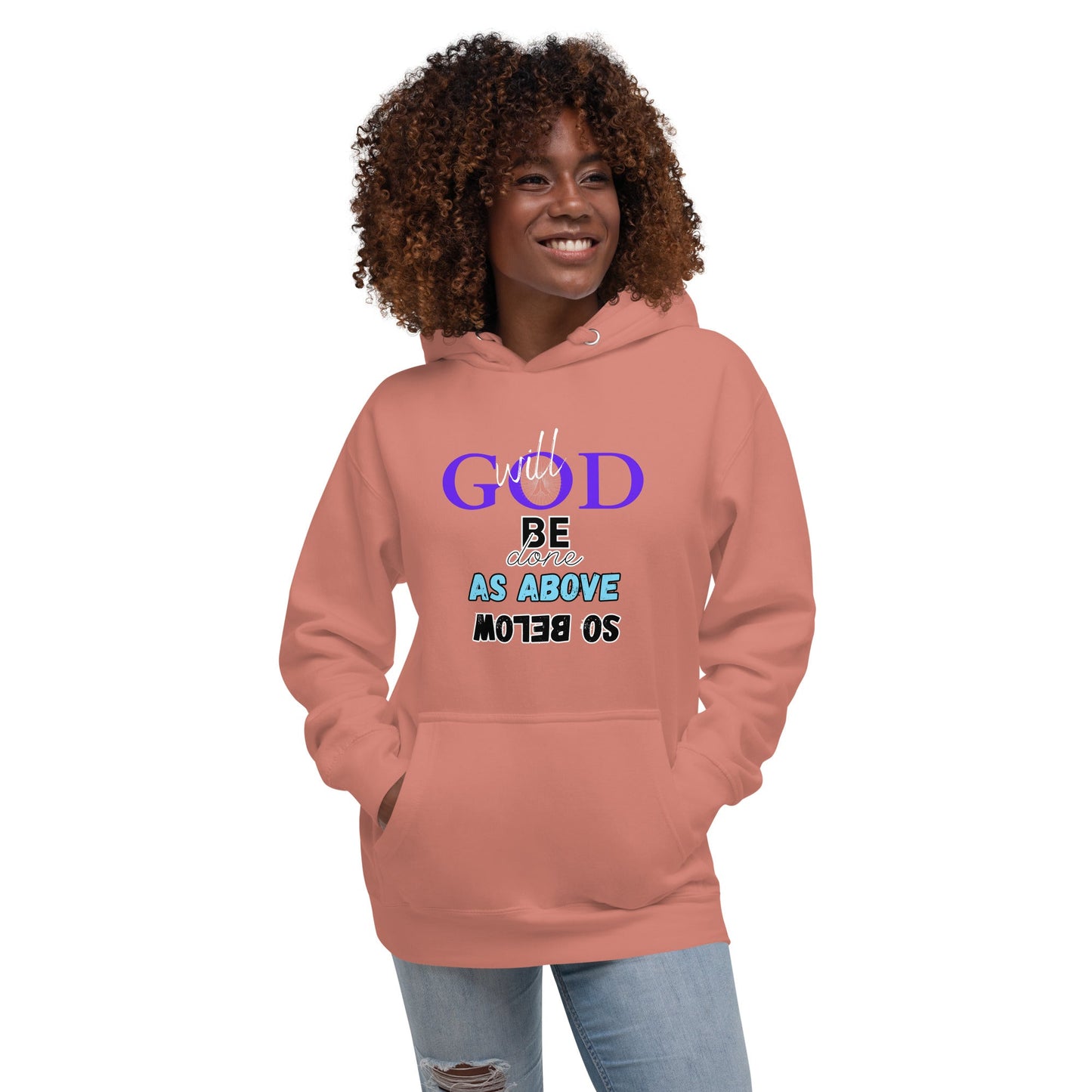 God will be done - Unisex Hoodie - DJENEZIS ARTWEAR