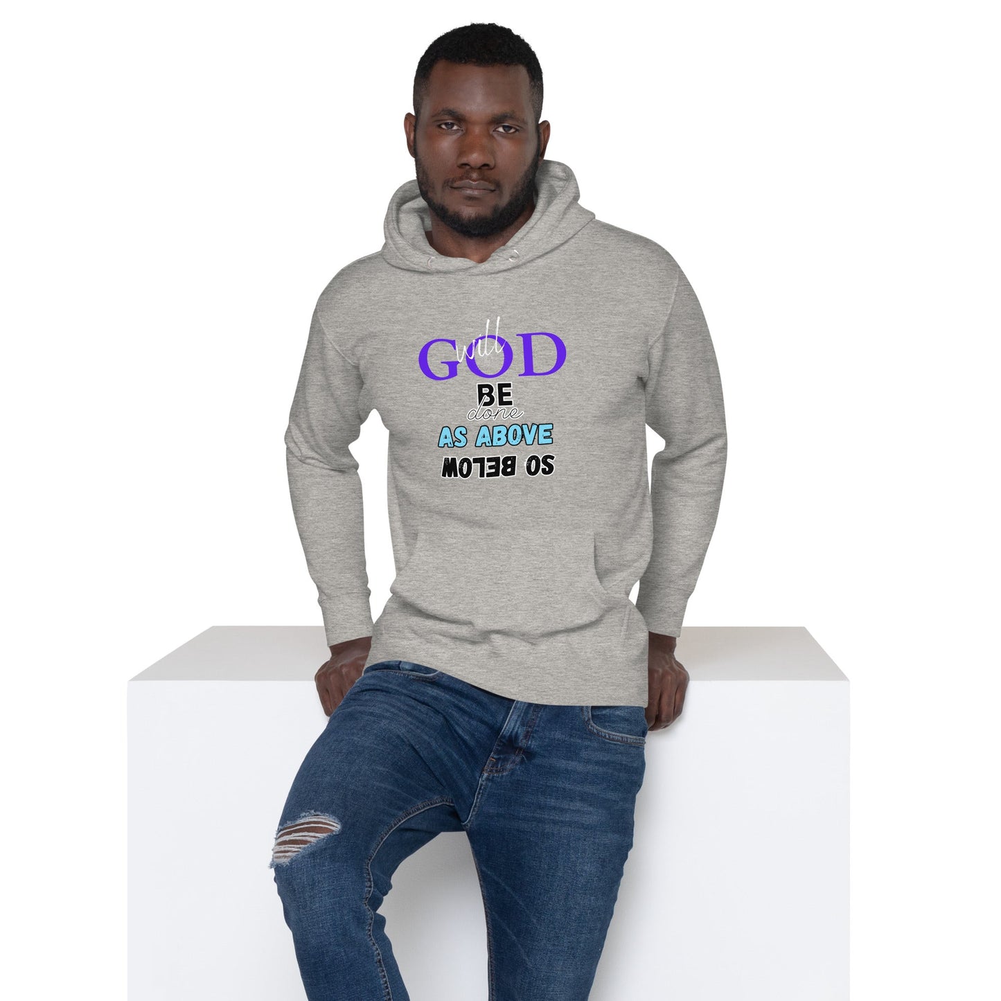 God will be done - Unisex Hoodie - DJENEZIS ARTWEAR