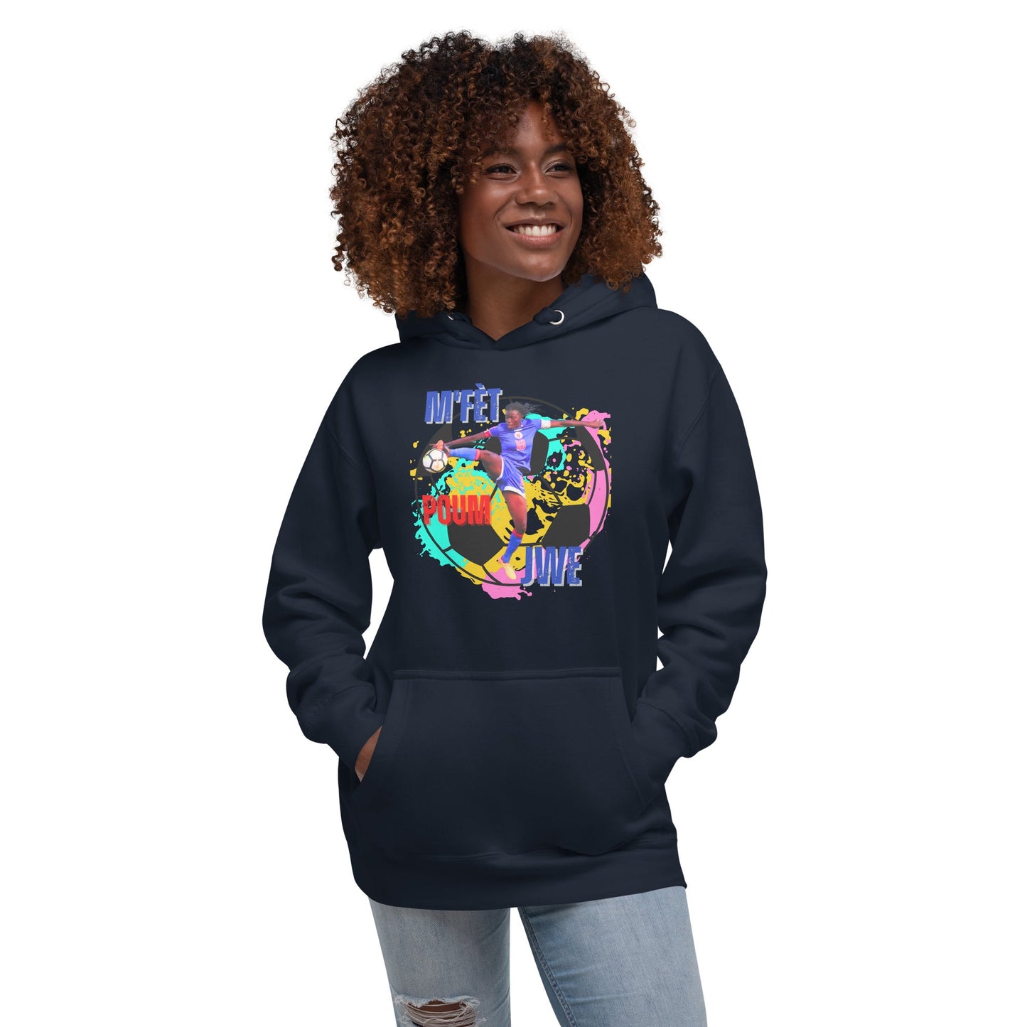 Hoodie-Nerilia Football Haiti - DJENEZIS ARTWEAR