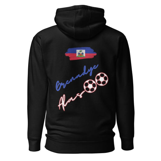 Hoodie-Nerilia Football Haiti - DJENEZIS ARTWEAR