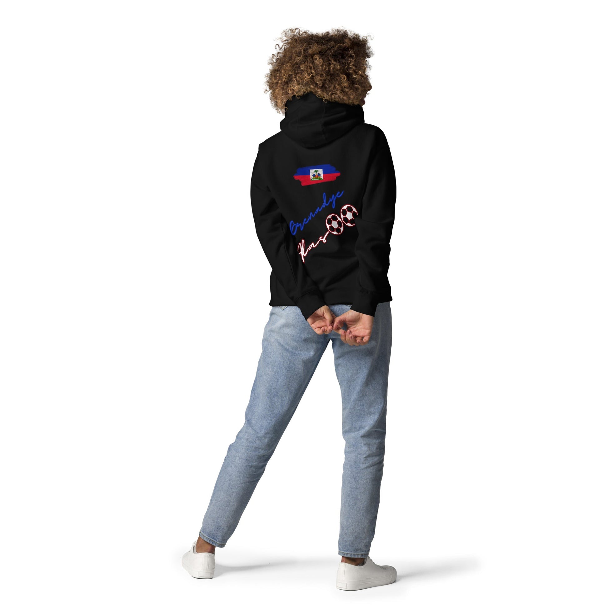 Hoodie-Nerilia Football Haiti - DJENEZIS ARTWEAR