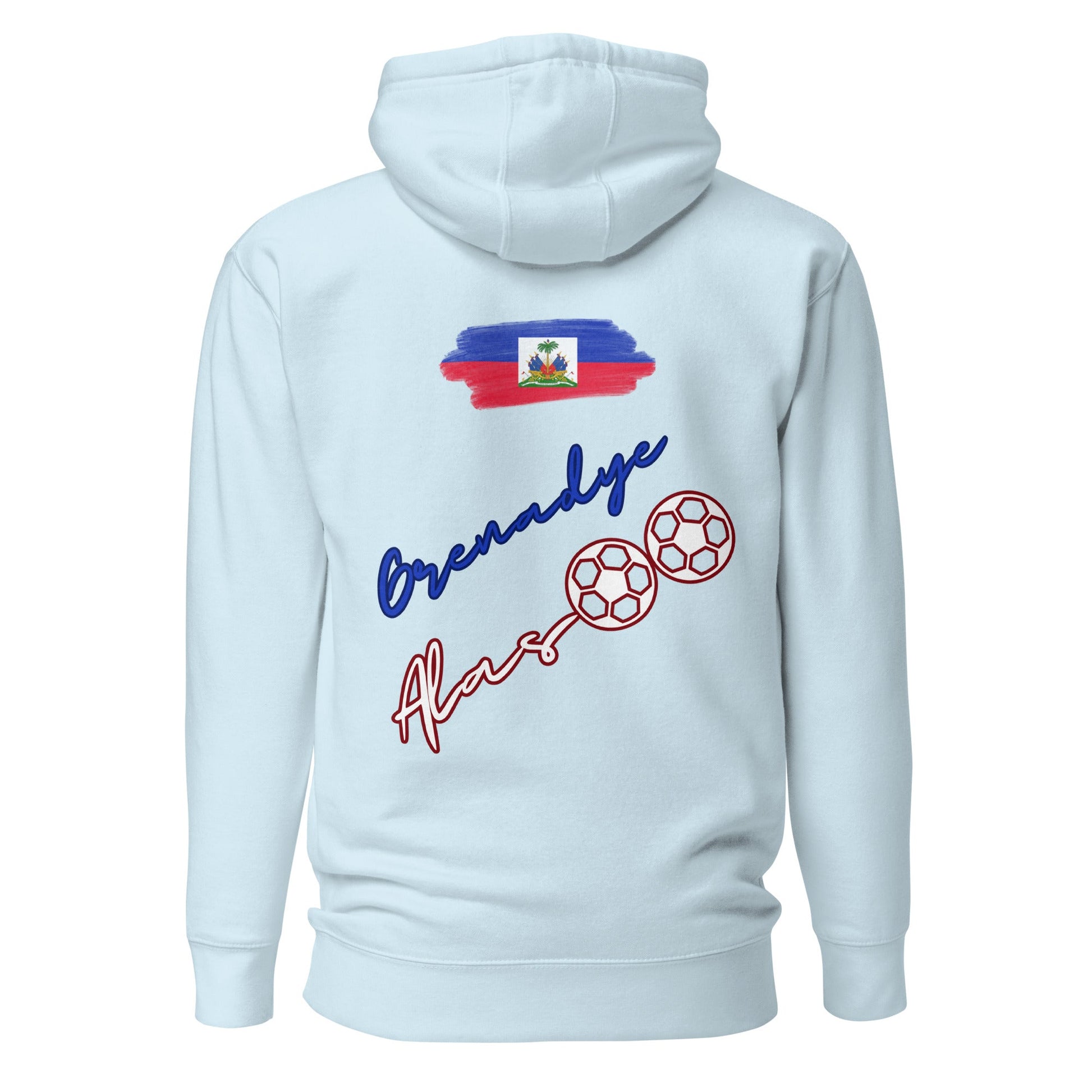 Hoodie-Nerilia Football Haiti - DJENEZIS ARTWEAR