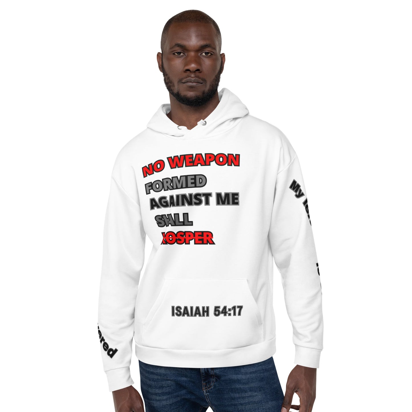 ISAIAH 54:17 - Unisex Hoodie - DJENEZIS ARTWEAR