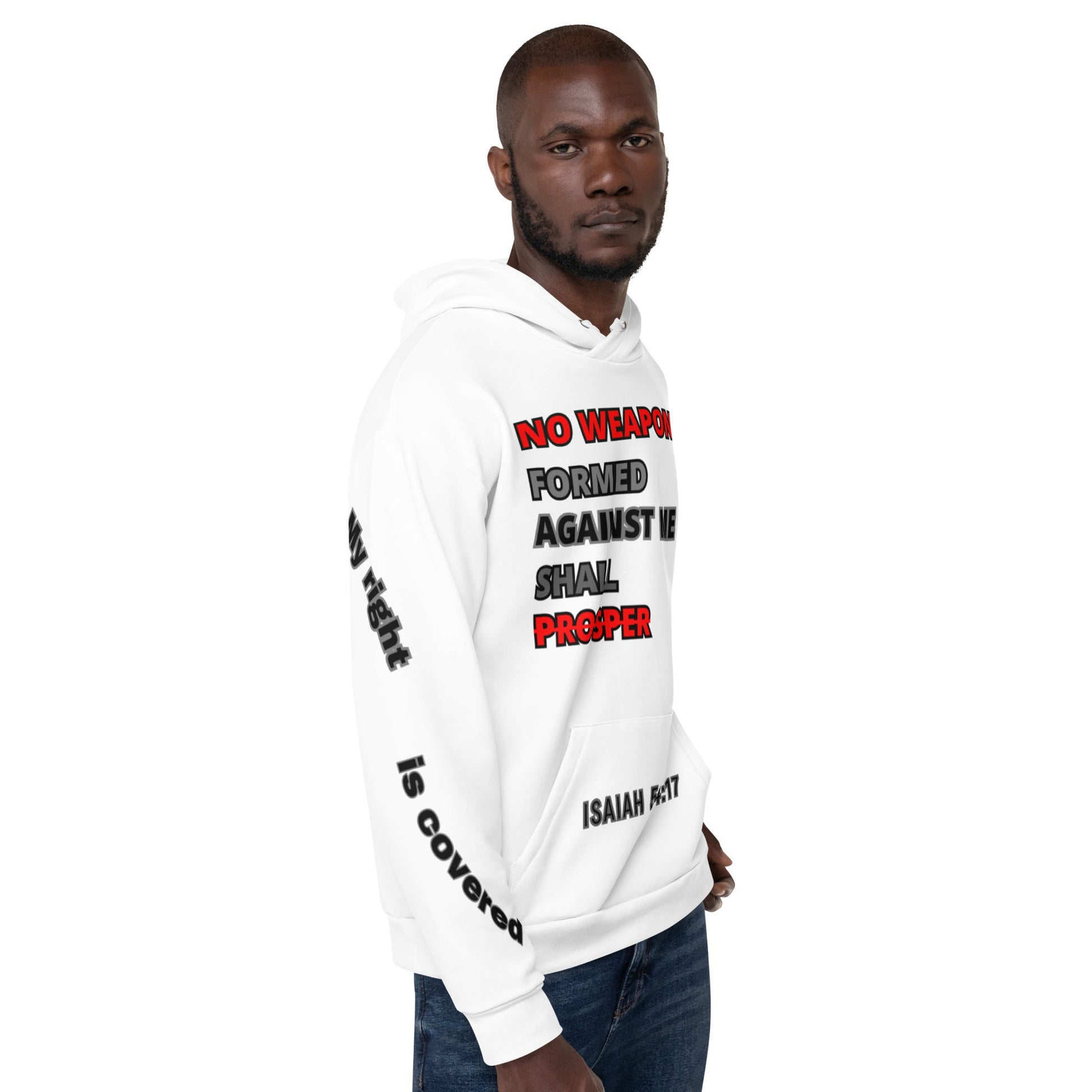 ISAIAH 54:17 - Unisex Hoodie - DJENEZIS ARTWEAR