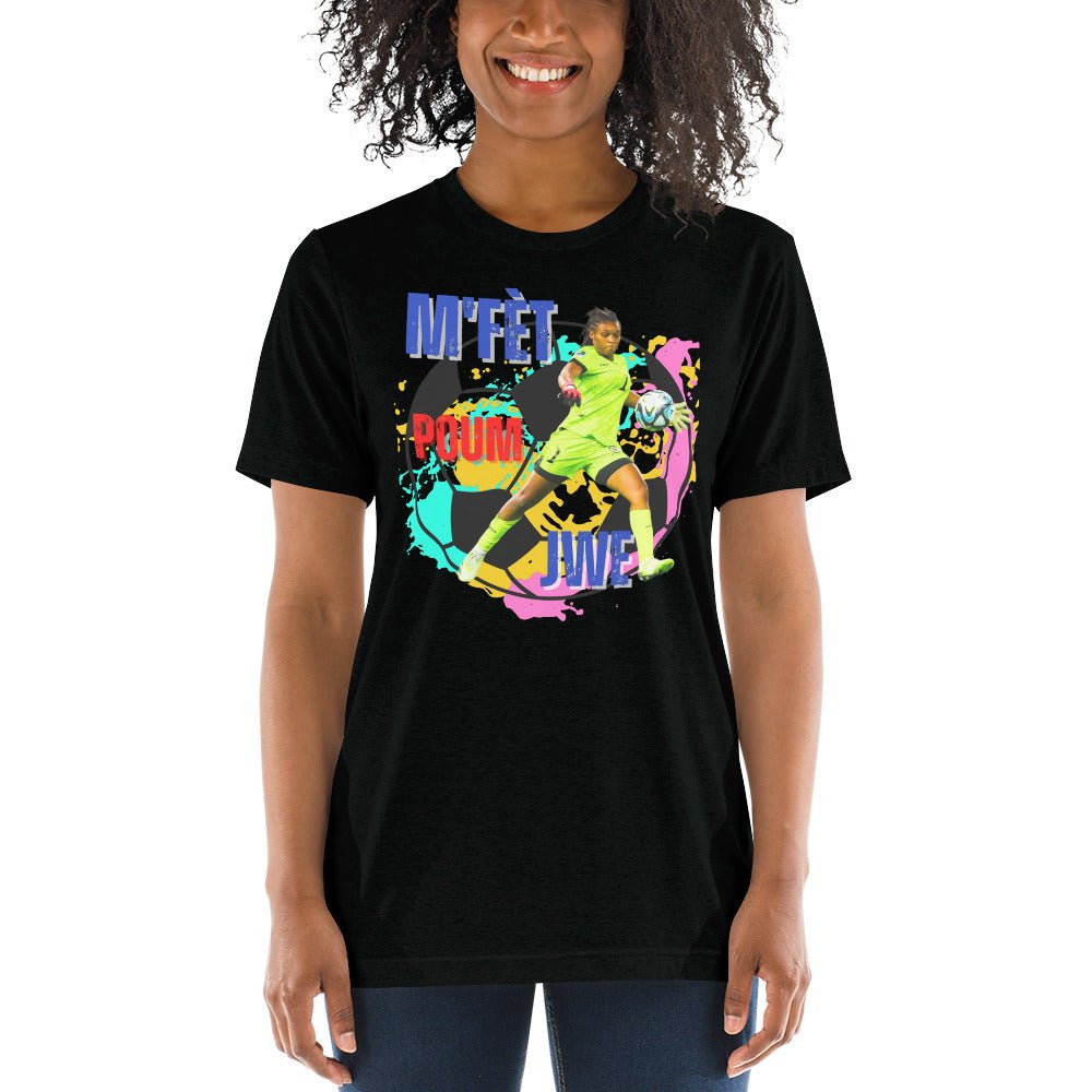 Kerly Théus- Football Haiti tees - DJENEZIS ARTWEAR