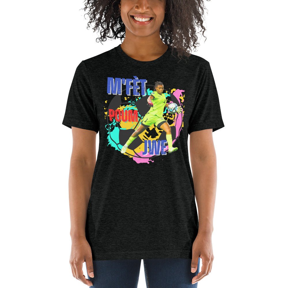 Kerly Théus- Football Haiti tees - DJENEZIS ARTWEAR