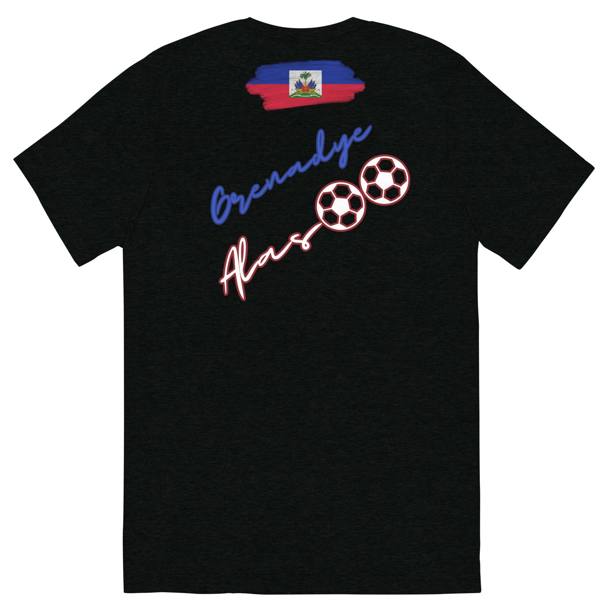 Kerly Théus- Football Haiti tees - DJENEZIS ARTWEAR