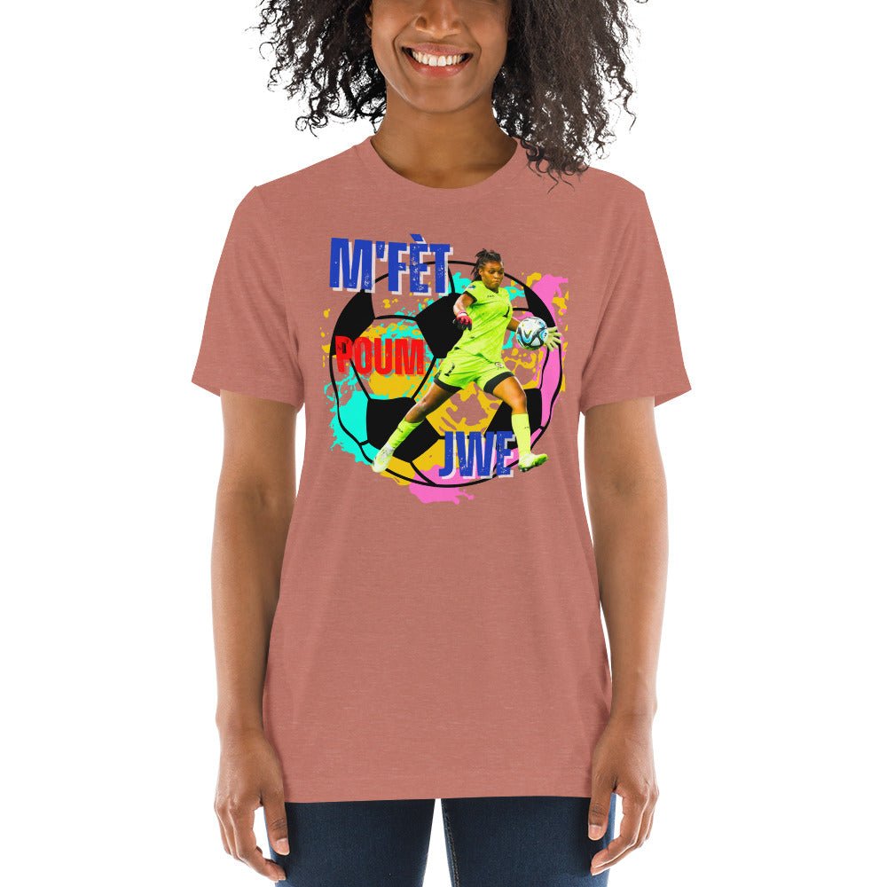 Kerly Théus- Football Haiti tees - DJENEZIS ARTWEAR