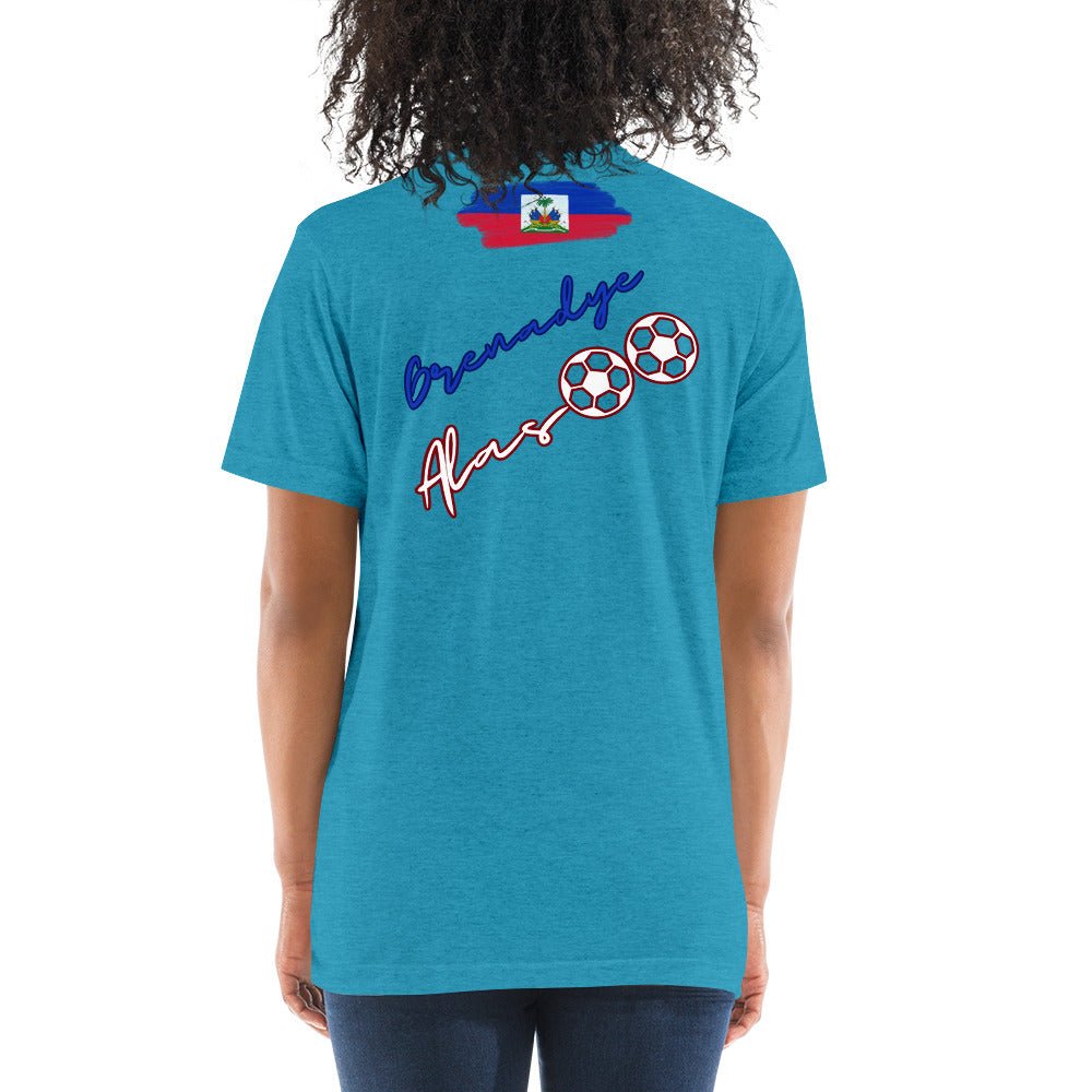 Kerly Théus- Football Haiti tees - DJENEZIS ARTWEAR