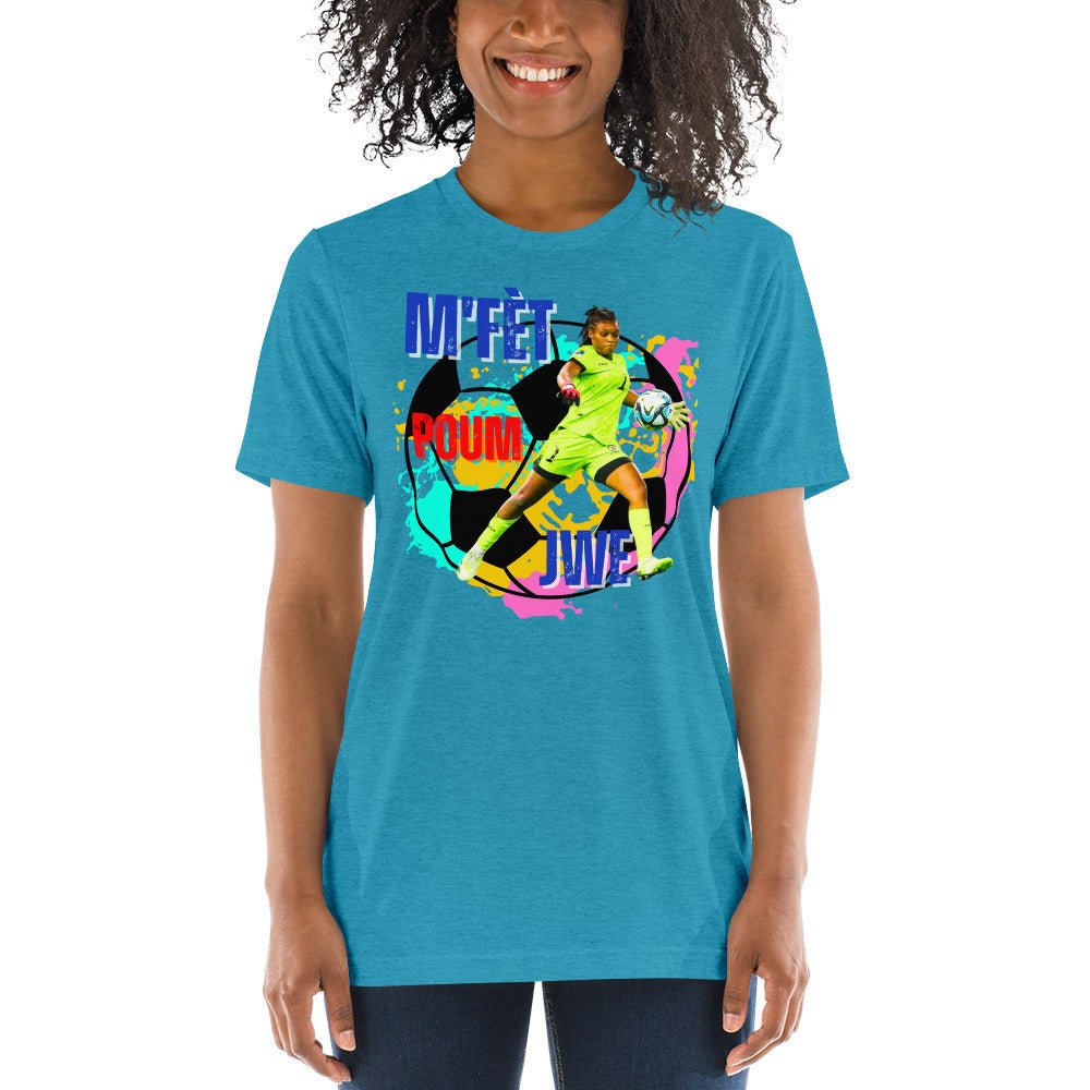 Kerly Théus- Football Haiti tees - DJENEZIS ARTWEAR